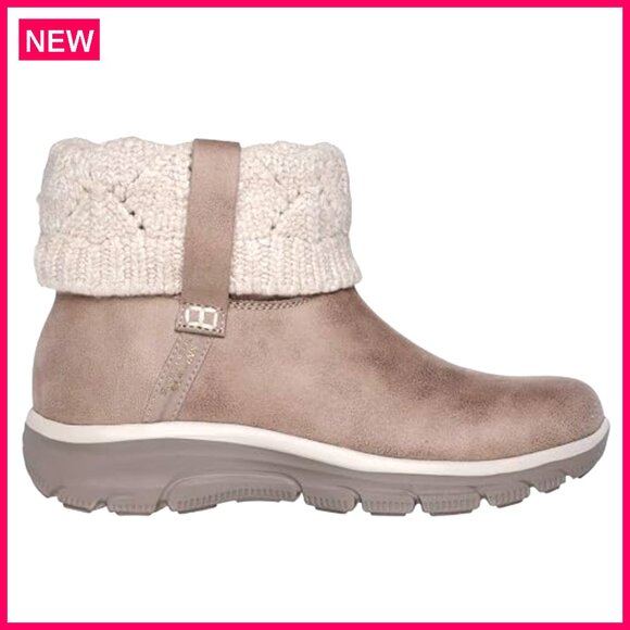 Slip-On Ankle Boots with Memory Foam, Water-Resistant, Vegan Materials - Picture 4 of 6